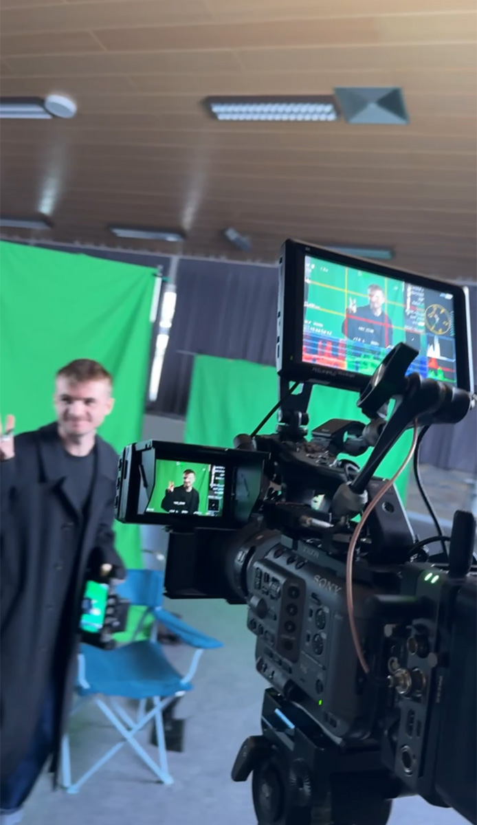 Behind the Scenes – On Set mit dem UPVIS Team