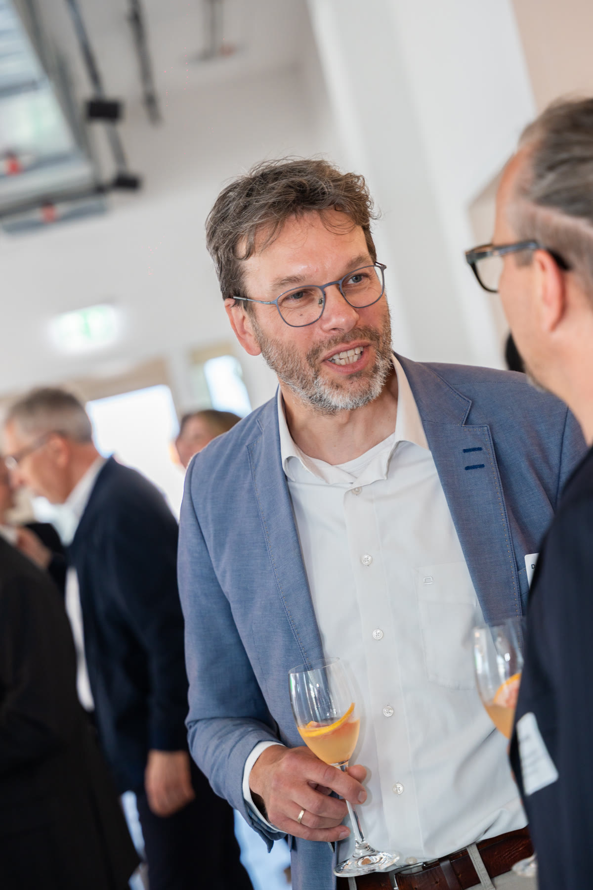 BioTech-Veranstaltung — Gespräche