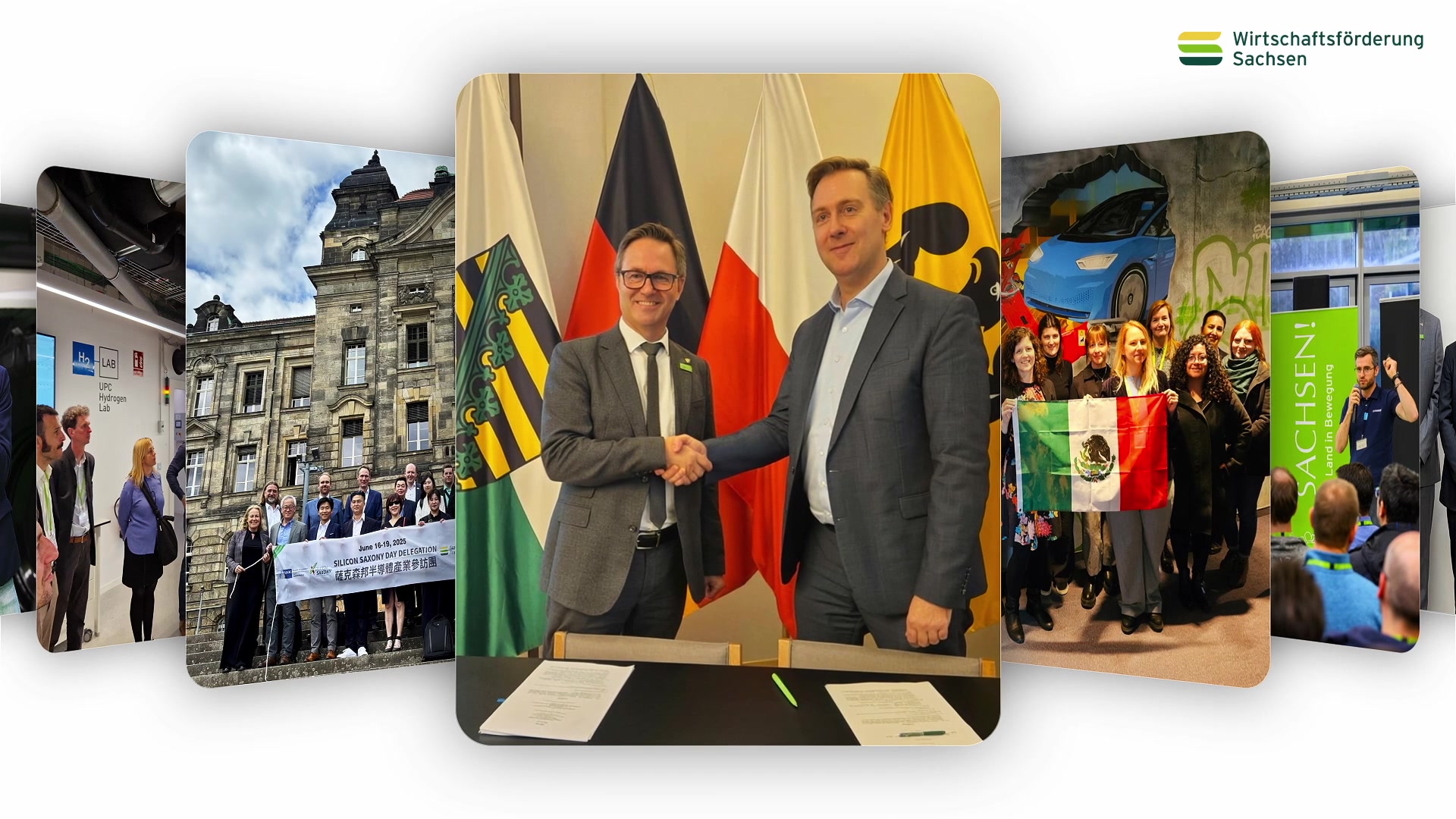 Wirtschaftsförderung Sachsen — Event-Produktion & Internationale Messebegleitung