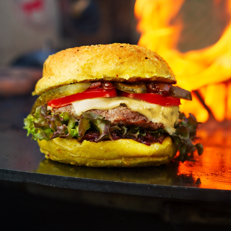 Angus Burger Patty — Produktfoto