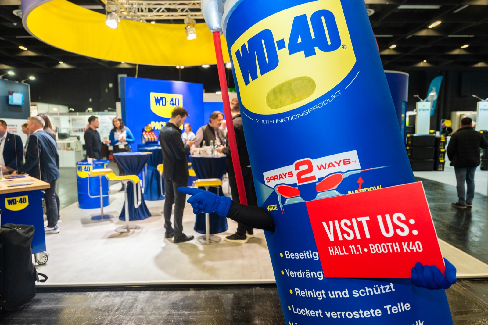 WD-40 Messestand