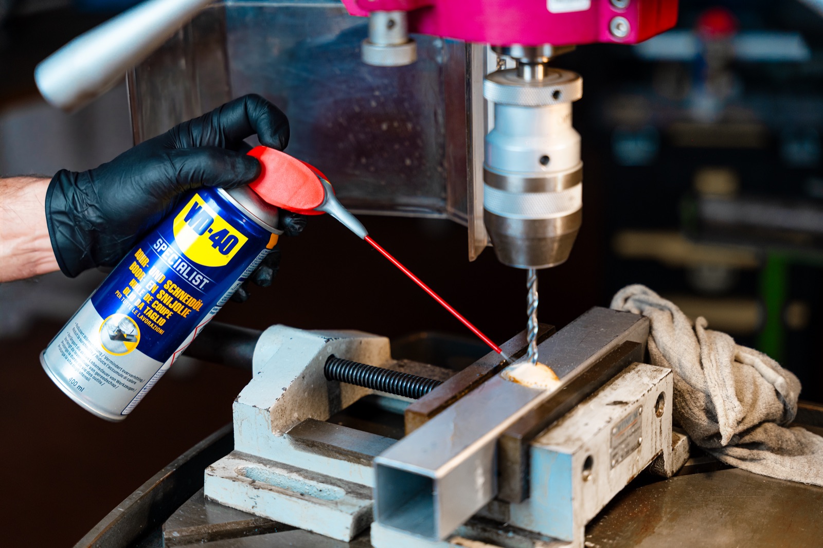 WD-40 Produktfoto Werkstatt